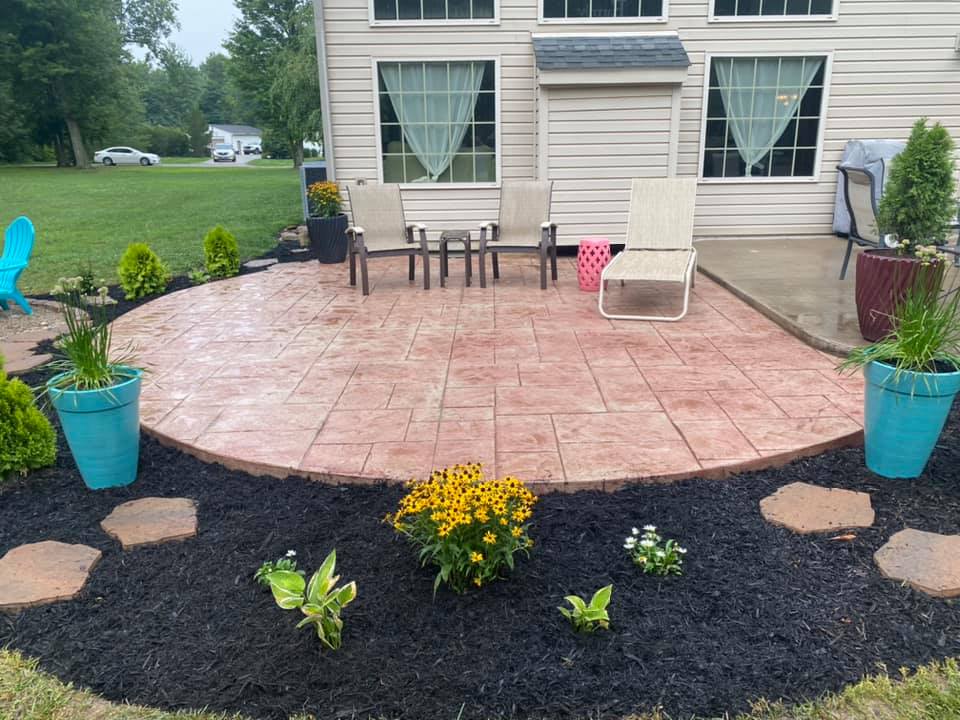 stamped concrete columbia